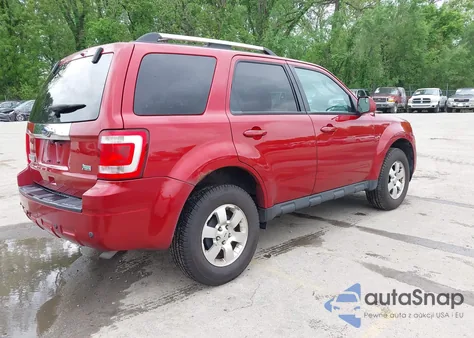 2012 Ford Escape Limited from USA, damaged, VIN 1FMCU9EG2CKB53902